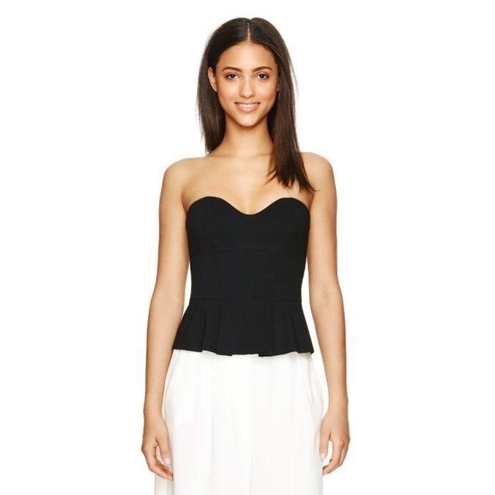 Aritzia Babaton Graeme Bustier In Black